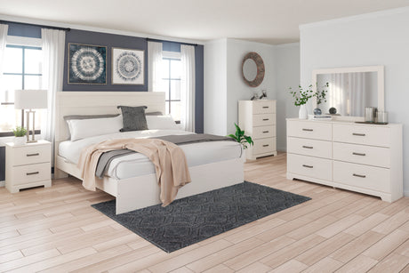 Stelsie White Panel Bedroom Set from Ashley - Luna Furniture