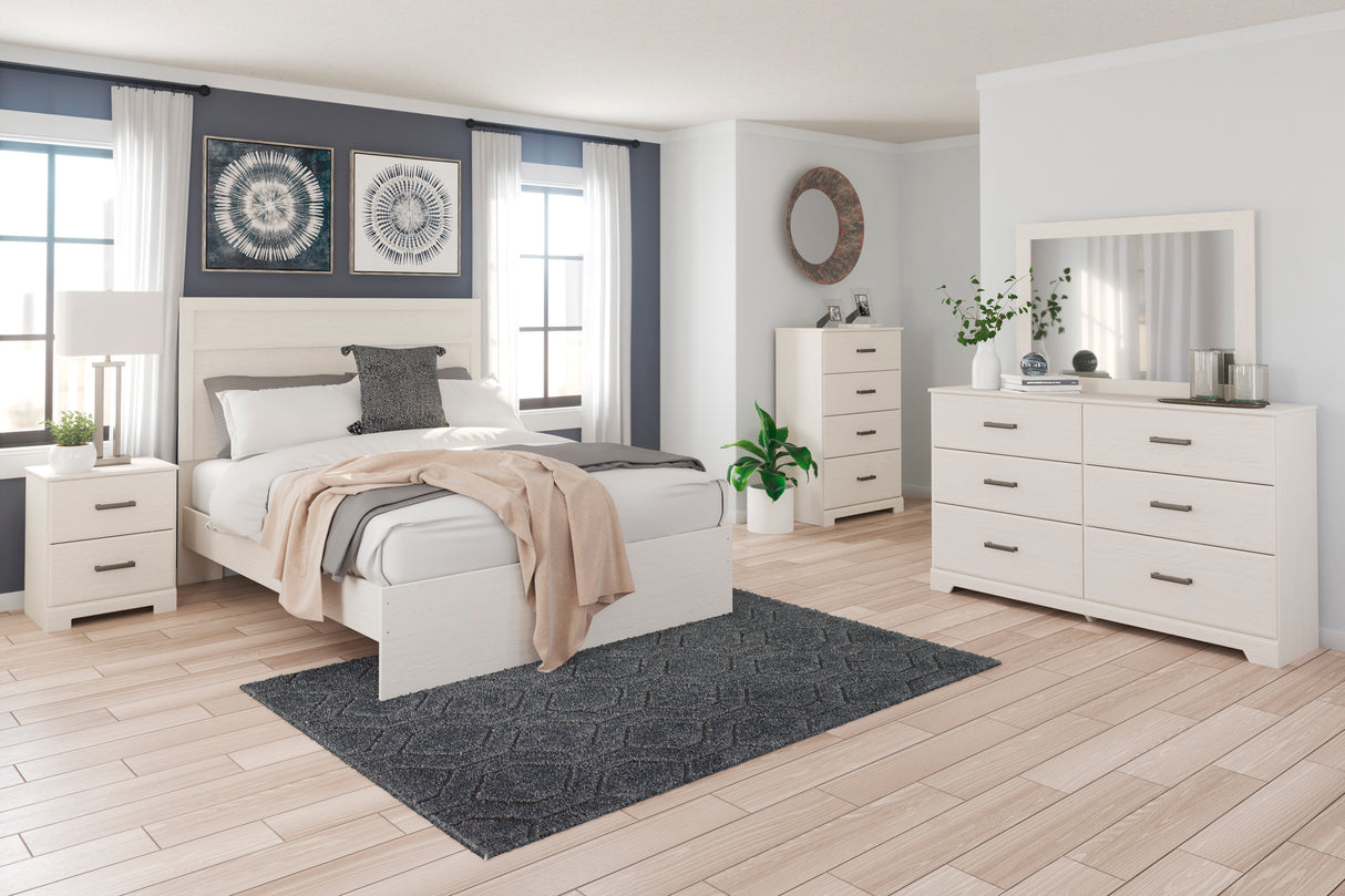 Stelsie White Panel Bedroom Set from Ashley - Luna Furniture