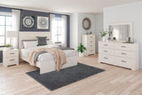 Stelsie White Panel Bedroom Set from Ashley - Luna Furniture