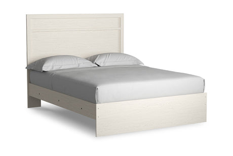 Stelsie White Queen Panel Bed from Ashley - Luna Furniture