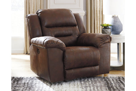 Stoneland Chocolate Power Recliner from Ashley - Luna Furniture