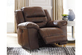 Stoneland Chocolate Power Recliner from Ashley - Luna Furniture