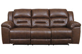 Stoneland Chocolate Power Reclining Sofa from Ashley - Luna Furniture