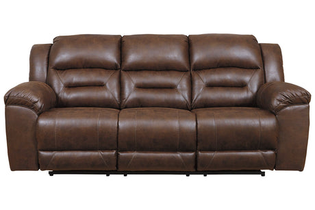 Stoneland Chocolate Power Reclining Sofa from Ashley - Luna Furniture