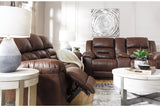 Stoneland Chocolate Reclining Sofa from Ashley - Luna Furniture
