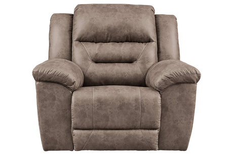 Stoneland Fossil Power Recliner from Ashley - Luna Furniture