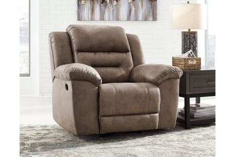 Stoneland Fossil Recliner from Ashley - Luna Furniture
