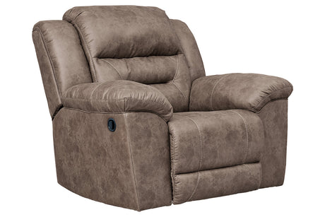 Stoneland Fossil Recliner from Ashley - Luna Furniture