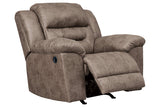 Stoneland Fossil Recliner from Ashley - Luna Furniture