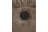 Stoneland Fossil Reclining Sofa from Ashley - Luna Furniture