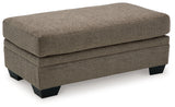 Stonemeade Nutmeg Ottoman from Ashley - Luna Furniture
