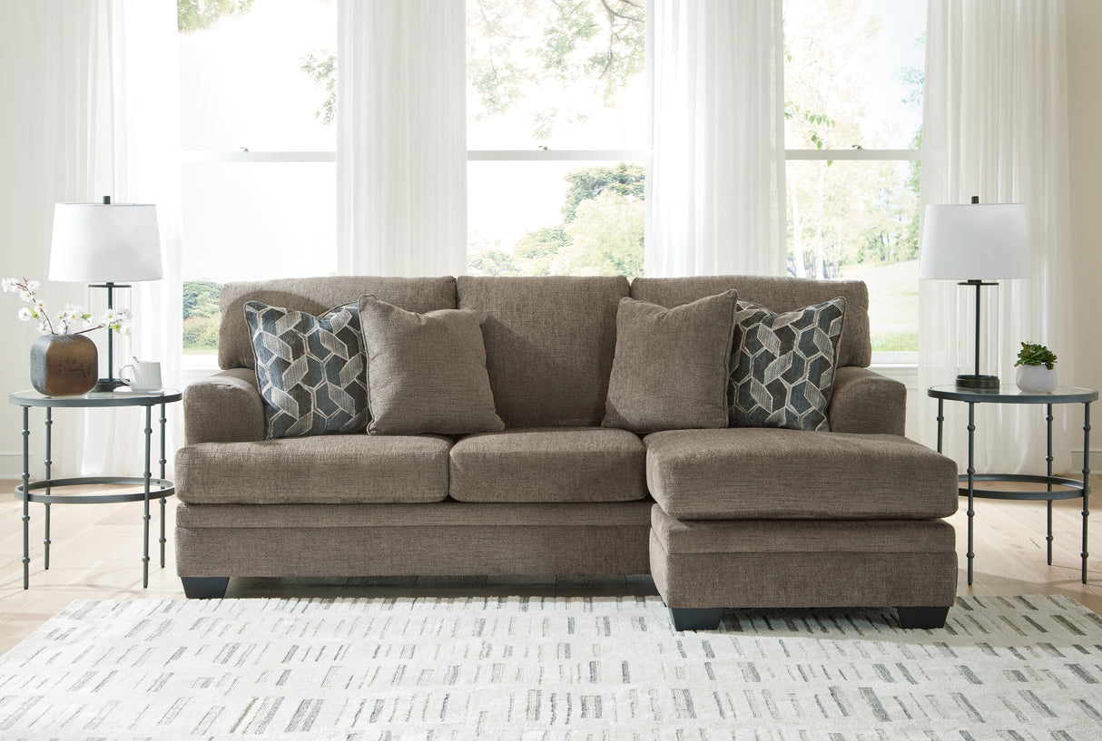Stonemeade Nutmeg Reversible Sofa Chaise from Ashley - Luna Furniture