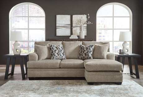 Stonemeade Taupe Reversible Sofa Chaise from Ashley - Luna Furniture