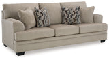 Stonemeade Taupe Sofa from Ashley - Luna Furniture