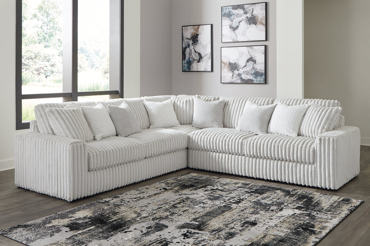 Stupendous Alloy 3-Piece Sectional from Ashley - Luna Furniture