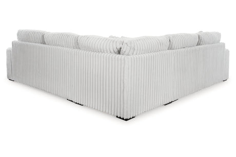 Stupendous Alloy 3-Piece Sectional from Ashley - Luna Furniture