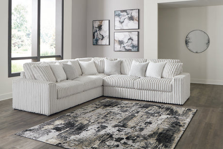 Stupendous Alloy 3-Piece Sectional from Ashley - Luna Furniture