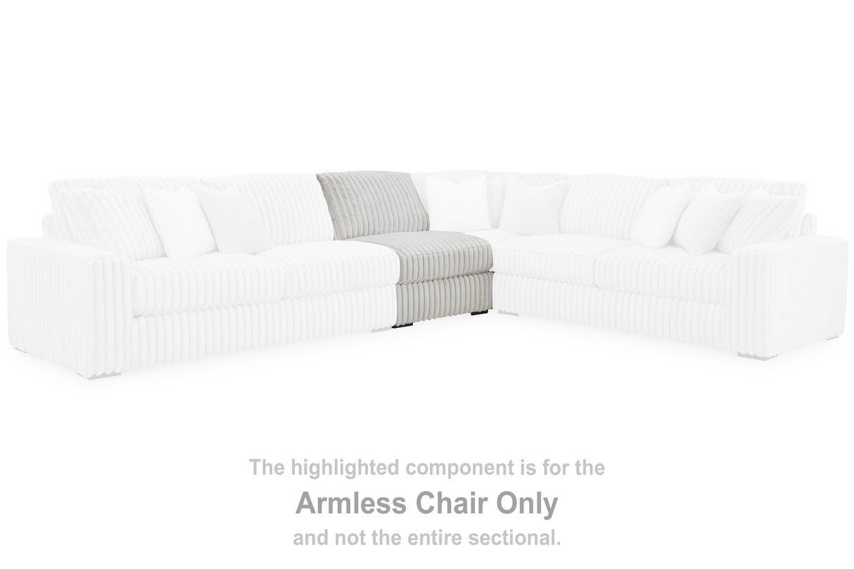 Stupendous Alloy Armless Chair from Ashley Furniture - Luna Furniture