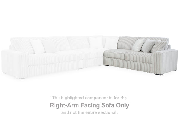 Stupendous Alloy Right-Arm Facing Sofa