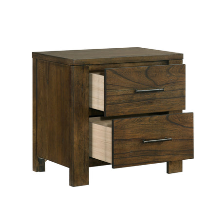 Sullivan Brown Nightstand from Homelegance - Luna Furniture