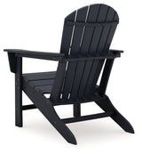 Sundown Treasure Black Adirondack Chair from Ashley Furniture - Luna Furniture