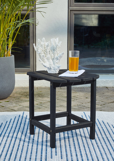 Sundown Treasure Black End Table from Ashley - Luna Furniture