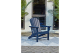 Sundown Treasure Blue Adirondack Chair from Ashley - Luna Furniture