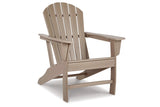 Sundown Treasure Grayish Brown Adirondack Chair from Ashley - Luna Furniture