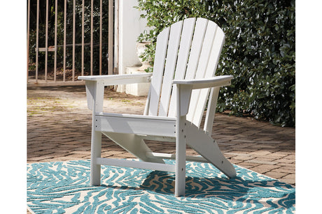Sundown Treasure White Adirondack Chair from Ashley - Luna Furniture