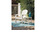 Sundown Treasure White Adirondack Chair from Ashley - Luna Furniture