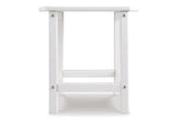 Sundown Treasure White End Table from Ashley - Luna Furniture