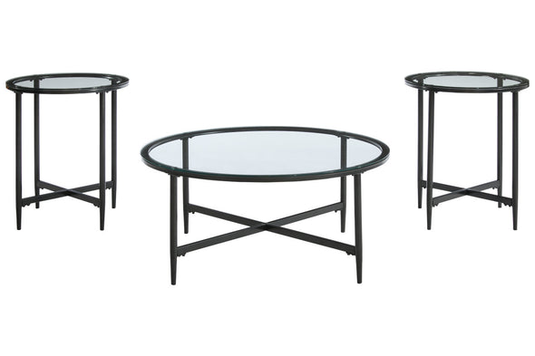 Stetzer Black Table, Set of 3