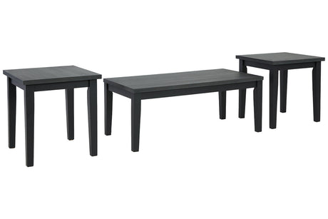 Garvine Two-tone Table, Set of 3