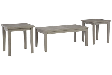 Loratti Gray Table, Set of 3