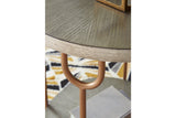 Ranoka Platinum End Table - Ashley - Luna Furniture