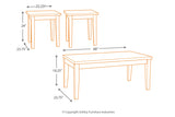 Maysville Black Table, Set of 3 -  - Luna Furniture