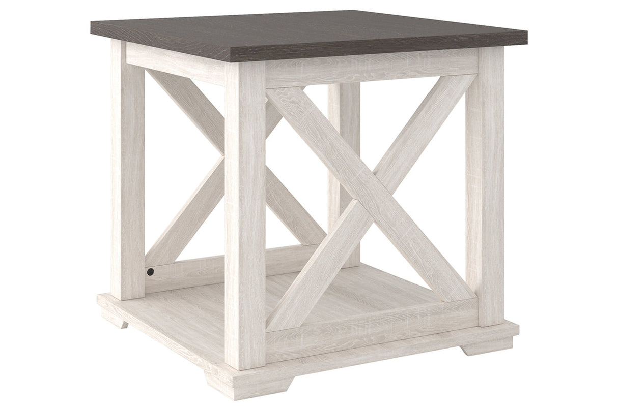 Dorrinson Two-tone End Table -  - Luna Furniture