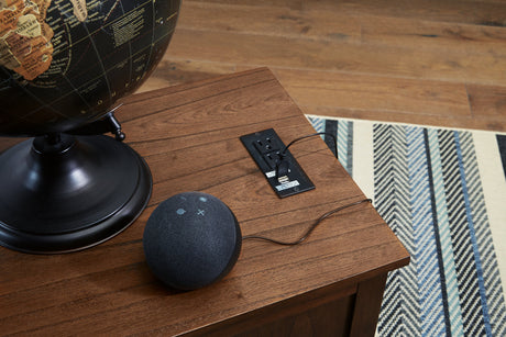 Treytown Brown Chairside End Table from Ashley - Luna Furniture