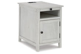 Treytown Antique White Chairside End Table