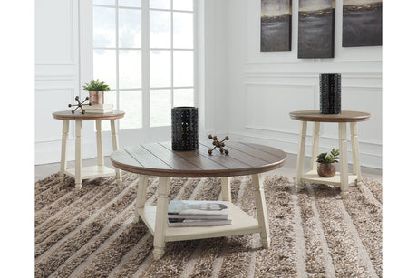 Bolanbrook Two-tone Table, Set of 3 -  - Luna Furniture