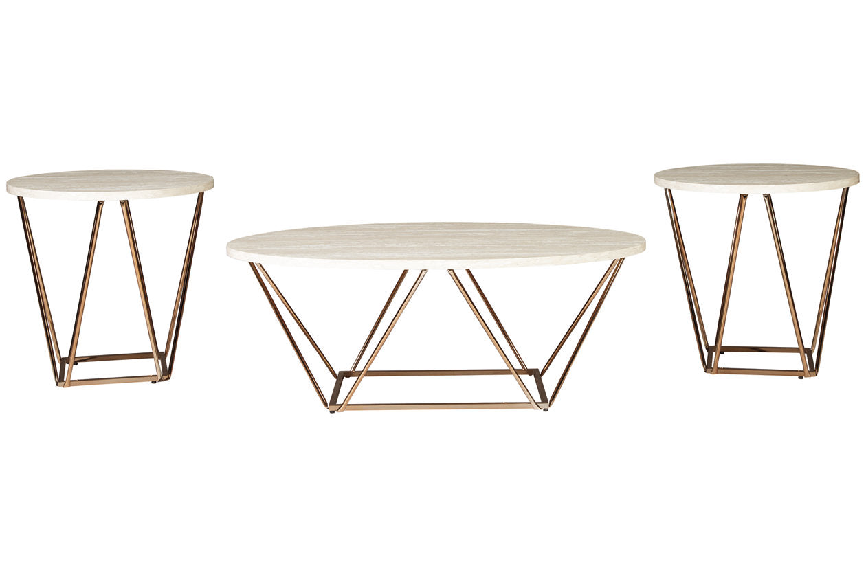 Tarica Two-tone Table from Ashley - Luna Furniture
