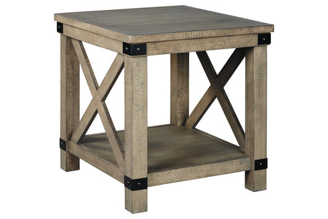 Aldwin Gray End Table from Ashley - Luna Furniture