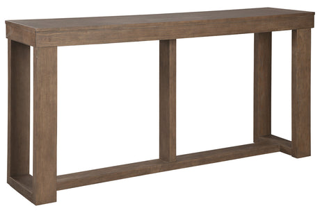 Cariton Gray Sofa/Console Table -  - Luna Furniture