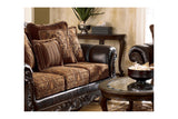 Norcastle Dark Brown Sofa/Console Table - Ashley - Luna Furniture