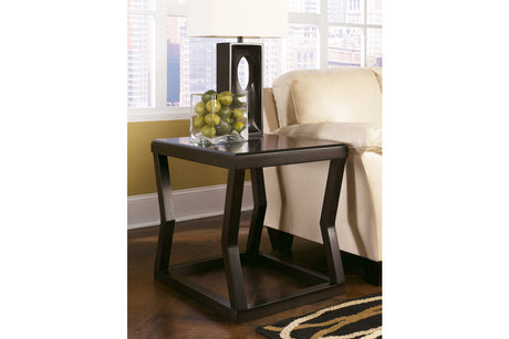 Kelton Espresso End Table -  - Luna Furniture