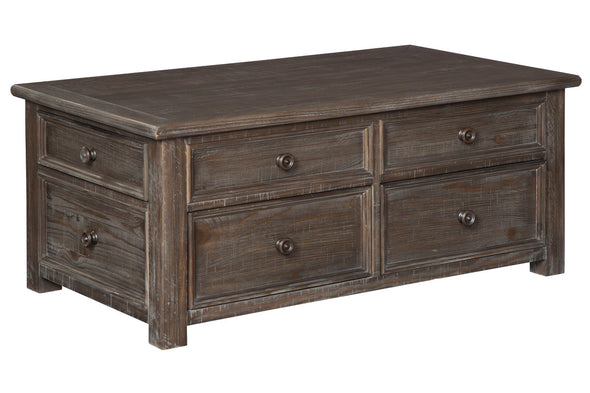 Wyndahl Rustic Brown Coffee Table with Lift Top