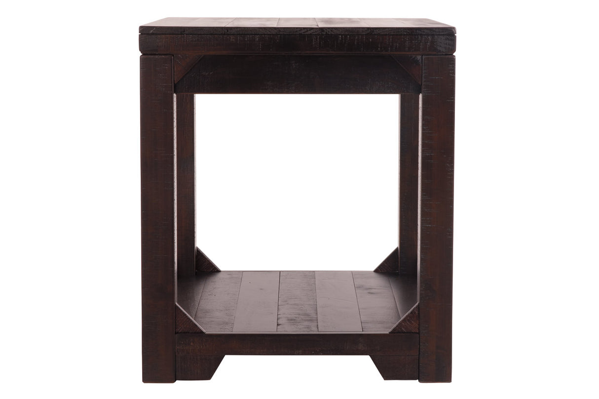 Rogness Rustic Brown End Table -  - Luna Furniture