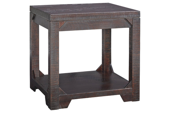 Rogness Rustic Brown End Table