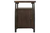 Vailbry Brown Chairside End Table -  - Luna Furniture