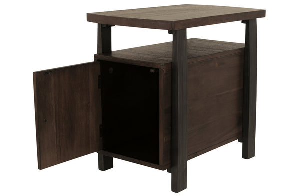 Vailbry Brown Chairside End Table